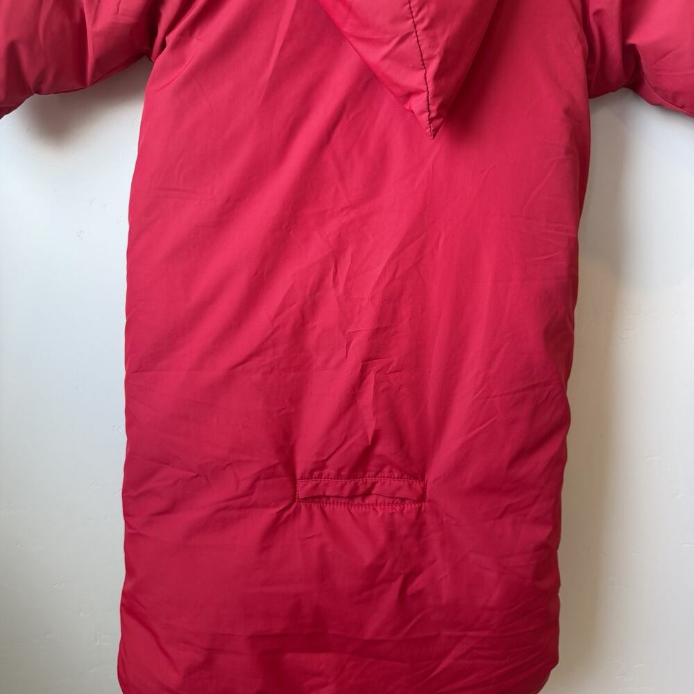 Baby Gap 6-12 Months Red WARMEST CONVERTIBLE BUNTING BAG Winter Suit Outerwear - Picture 4 of 7